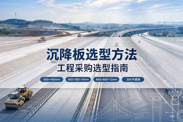 清镇沉降板选择方法