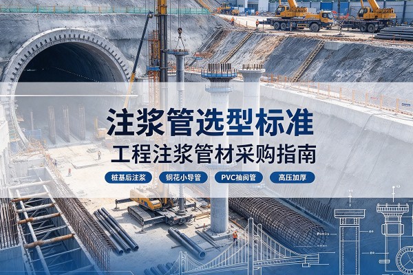清镇注浆管选型标准